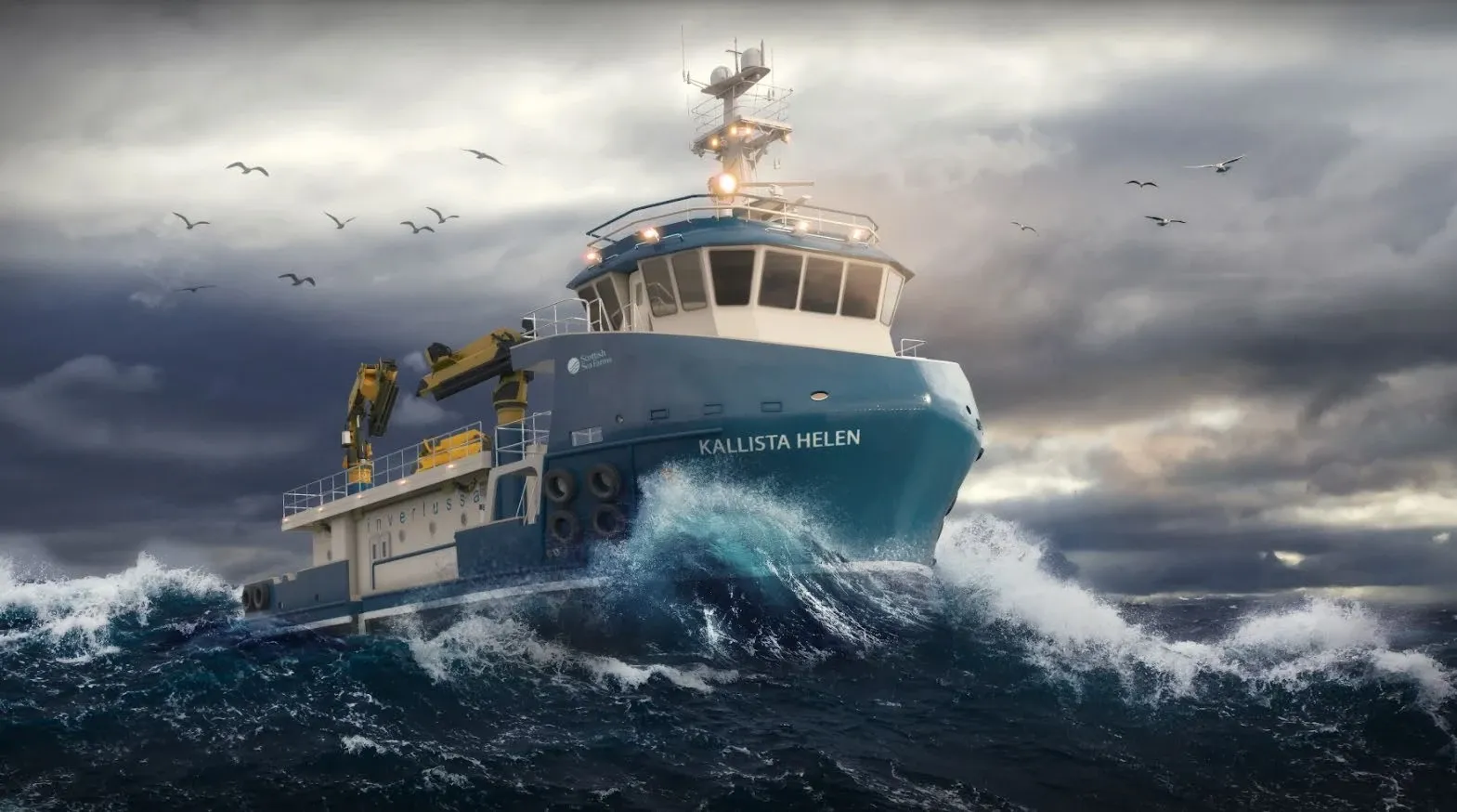 Inverlussa Marine — Vessel in its environment