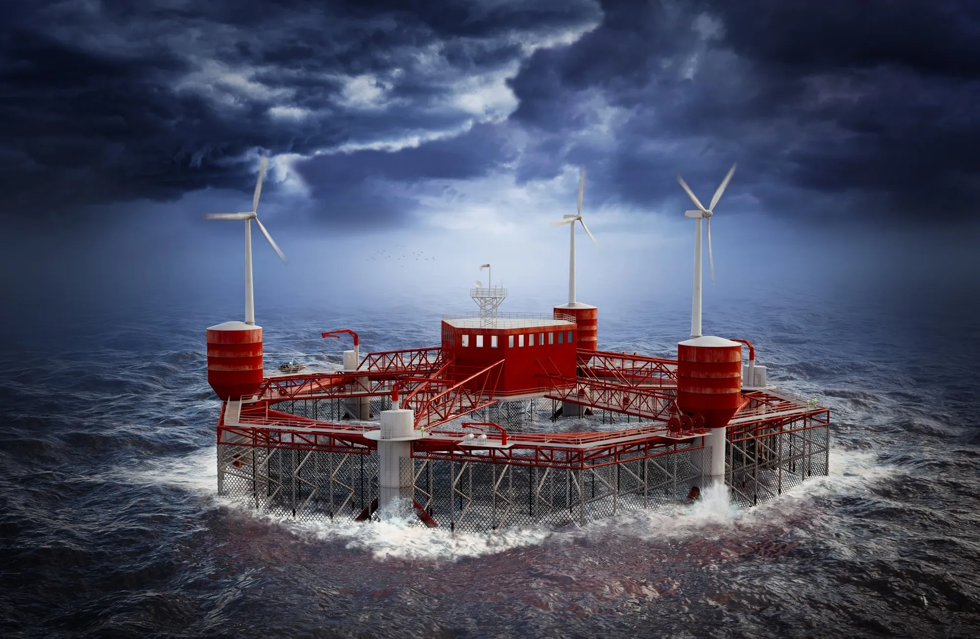 Ocean Aquafarms — Hexbox offshore concept